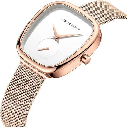 Hannah Martin Montre Femme Luxury Chester Blanc