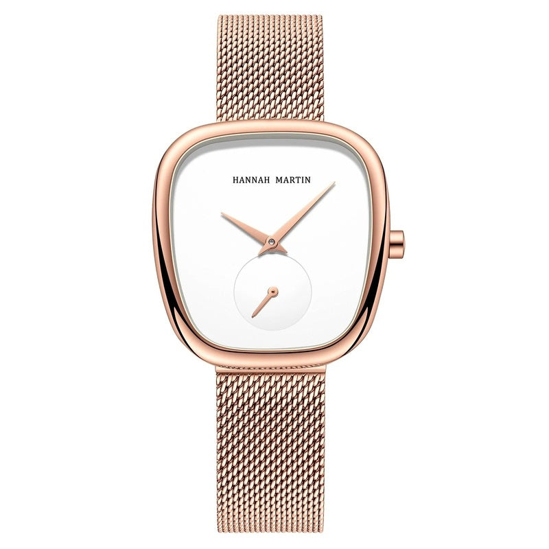 Hannah Martin Montre Femme Luxury Chester Blanc