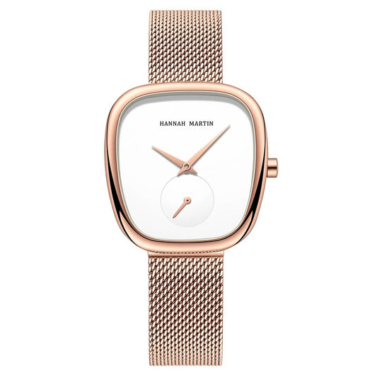 Hannah Martin Montre Femme Luxury Chester Blanc