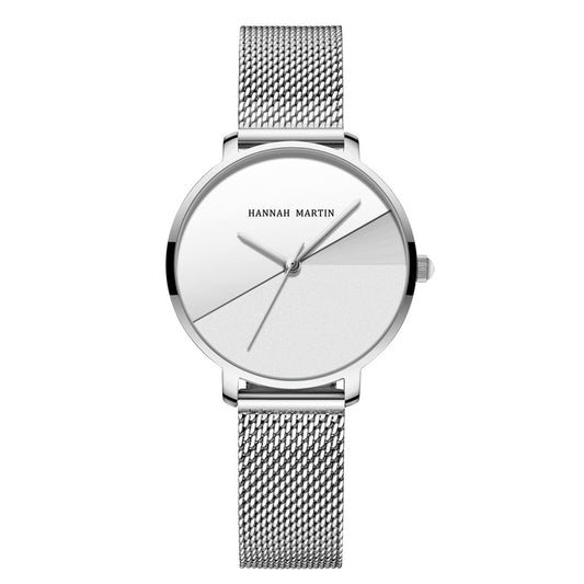Hannah Martin Montre Femme Luxury 133 WY Silver