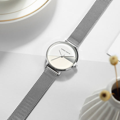 Hannah Martin Montre Femme Luxury 133 WY Silver