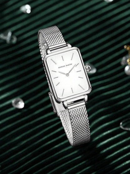Hannah Martin Montre Femme Luxury Vindemia Silver