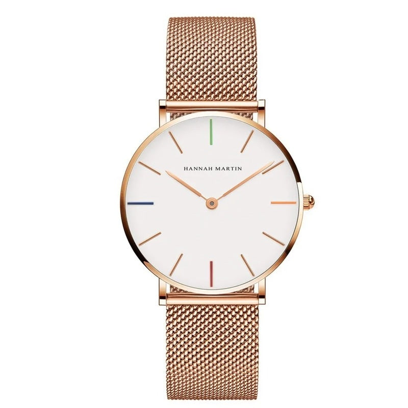 Hannah Martin Montre Femme Luxury York Gold