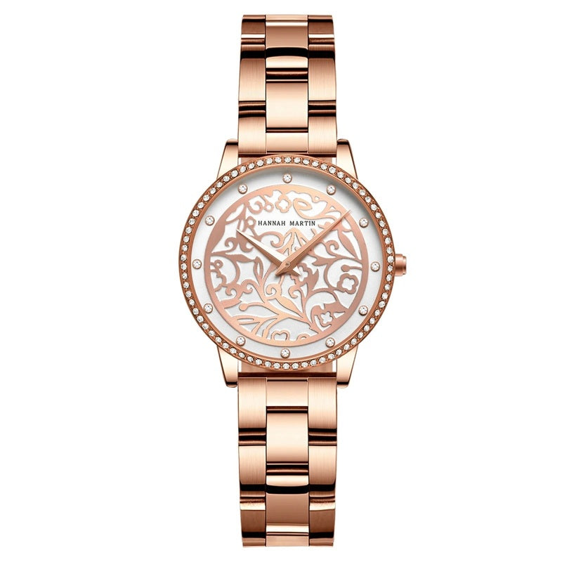 Montre Hannah Martin Femme Luxury Belton Gold