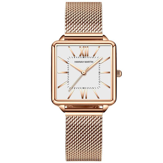 Hannah Martin Montre Femme Luxury Leeds Blanc