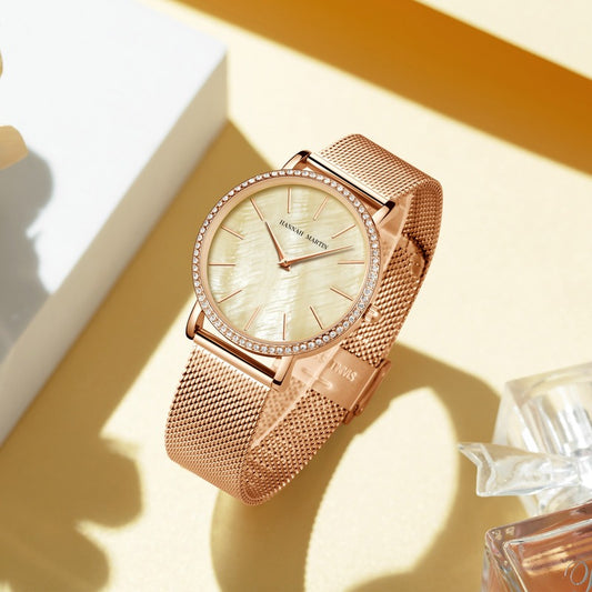Hannah Martin Montre Femme Luxury Norwich GOLD