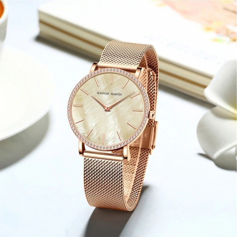 Hannah Martin Montre Femme Luxury Norwich GOLD